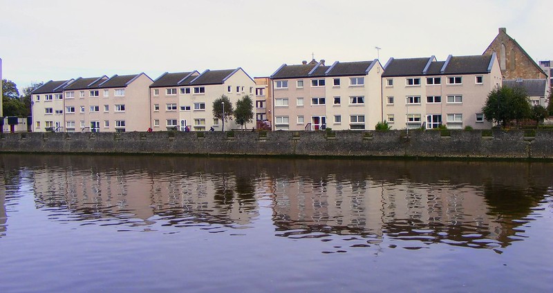 Houses by River Ayr