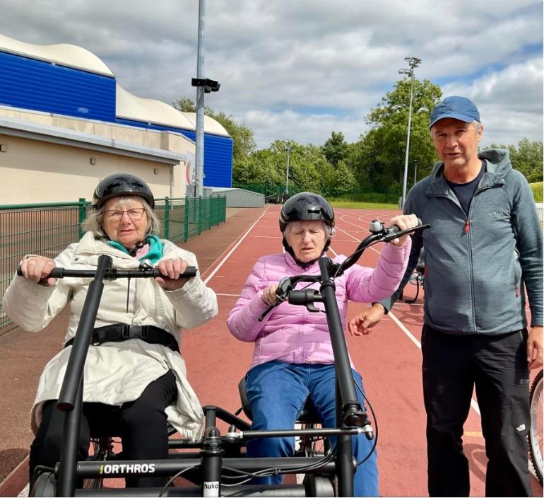 Residents at Queens View Harbour Care Home