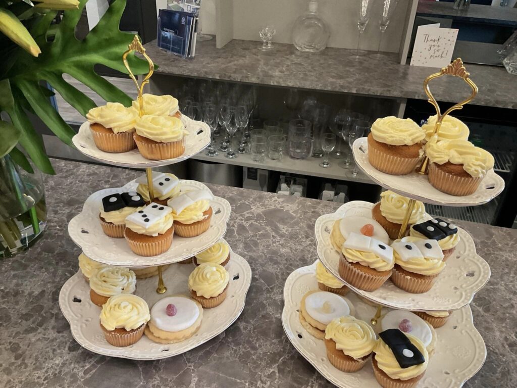 Fairy cakes at Queens View Care Home