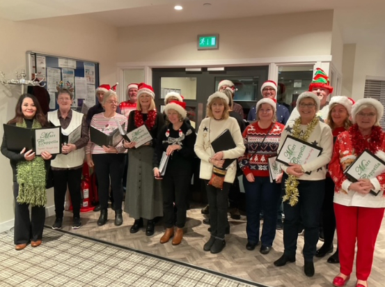 Residents, families, friends, and staff at Queens View Care Home came together to celebrate the festive season at our much-anticipated Christmas Tidings & Tinsel Craft Fayre