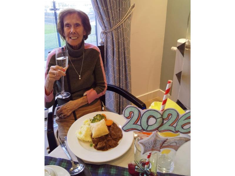 New Year at Queens View Harbour Care Home